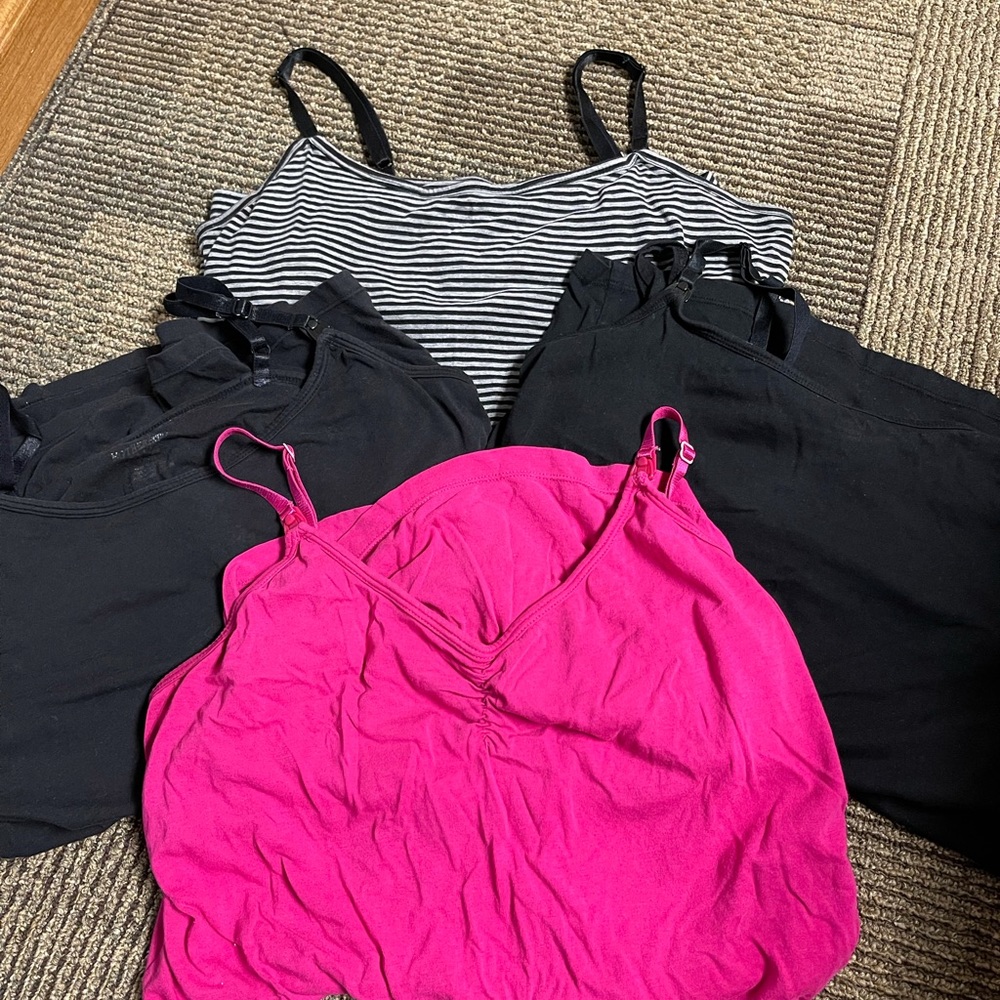 Motherhood maternity nursing cami’s